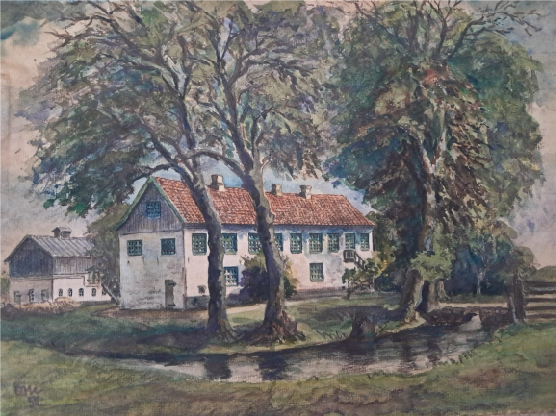 Gemälde Wesebygaard 1949